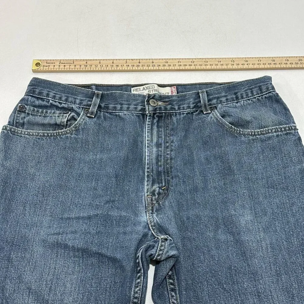 Levi's 559‎ Men's Relaxed Straight Jeans Medium/dark Blue, Size W36 L32